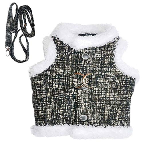 Doggydolly Softgeschirr Winter schwarz-weiß von Doggydolly