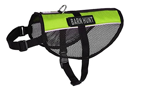 Dogline N0253–5-0235 maxaire Mesh Weste für Hunde und 2 abnehmbaren Me Patches, 30, um 96,5 cm grün von Dogline