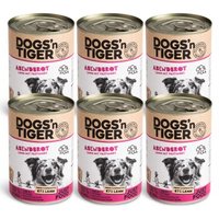 Dogs'n Tiger Abendbrot 6x400 g von Dogs'n Tiger