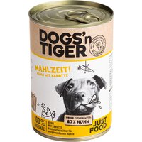 Dogs'n Tiger Adult 6 x 400 g - Huhn & Karotte von Dogs'n Tiger