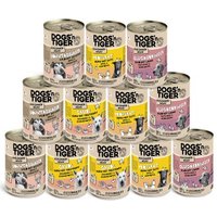 Dogs'n Tiger Dogs - Schlemmerpaket 12x 400g von Dogs'n Tiger