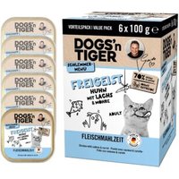 Dogs'n Tiger Dogs´n Tiger Adult Nassfutter Katze, Freigeist, Huhn, Lachs & Möhre 6x100 g Dogs'n Tiger Dogs´n Tiger Adult Nassfutter Katze, Freigeist, Huhn, Lachs & Möhre 6x100 g von Dogs'n Tiger