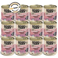 Dogs'n Tiger Glücksbringer Rind & Lamm 12x800 g von Dogs'n Tiger