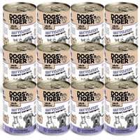 Dogs'n Tiger Sattelfest Pferd & Kartoffel 12x400 g von Dogs'n Tiger