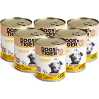 Dogs'n Tiger Mahlzeit 6x800 g von Dogs'n Tiger