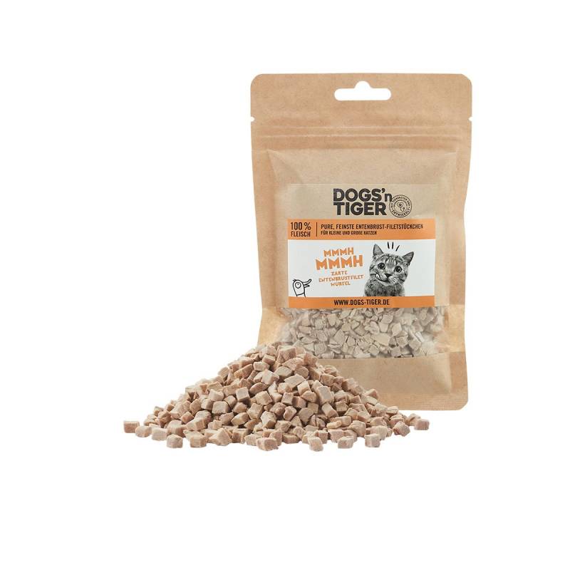 Dogs'n Tiger Mmmh Mmmh gefriergetrocknet Filet Ente 30g von Dogs'n Tiger