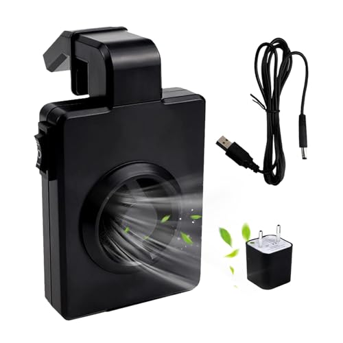 Doiyislem Aquarium-Kühlventilator, Aquarium-Kühlventilator | 110–230 V Kühler, Lüfter, Wassertemperaturregelung, Kühler,Aquarium-Kühlgerät für Wohnzimmer, Bauernhof, Arbeitszimmer, Wohnzimmer von Doiyislem