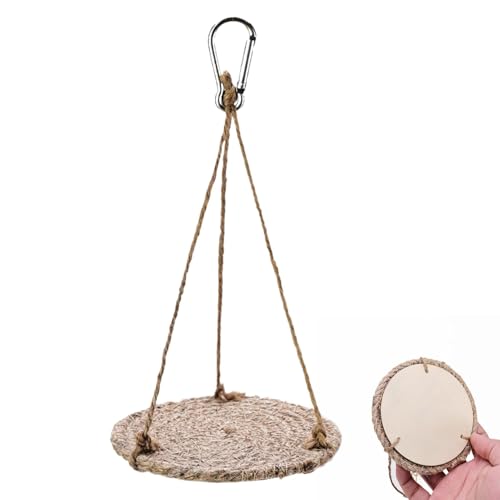 Doiyislem Bärtiges Drachenbett, Echsenhängematte | Echsenkäfigbett Swing Gecko Toy | Atmungsaktives Netzpanzerzubehör, bärtiges Drachenlebensspielzeug für Sittichevögel Eichhörnchen von Doiyislem