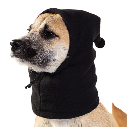 Hundemütze - Anti-Lärm-Hunde-Ohrenschützer | Dicker Und Warmer- Wintermützen-Hundeohrschutz | Ohren-Kapuzenpullover, Kopfwickel | Warme Mütze Für Kleine Hunde, Mittelgroße Und Große Hunde von Doiyislem