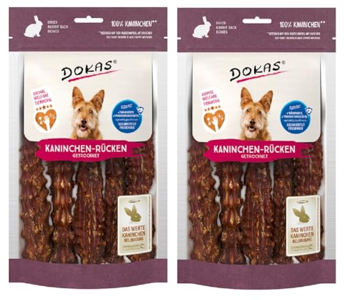 Dokas - Kaninchen-Rücken 2er Pack (2 x 120g) von Dokas