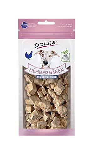 Dokas Dog Snack Hühnermägen gefriergetr. 22g (Menge: 7 je Bestelleinheit) von Dokas