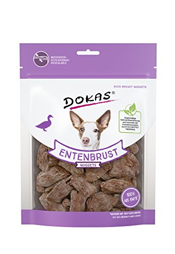 Dokas Entenbrust Nuggets, 5er Pack (5 x 110 g) von Dokas