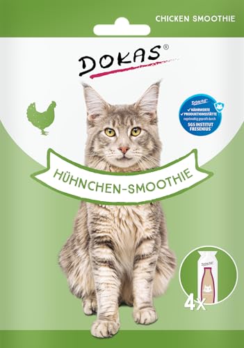 Dokas Hühnchen-Smoothie – Cremiger Premium Snack für Katzen – optimal als Topping oder zur Belohnung von Dokas