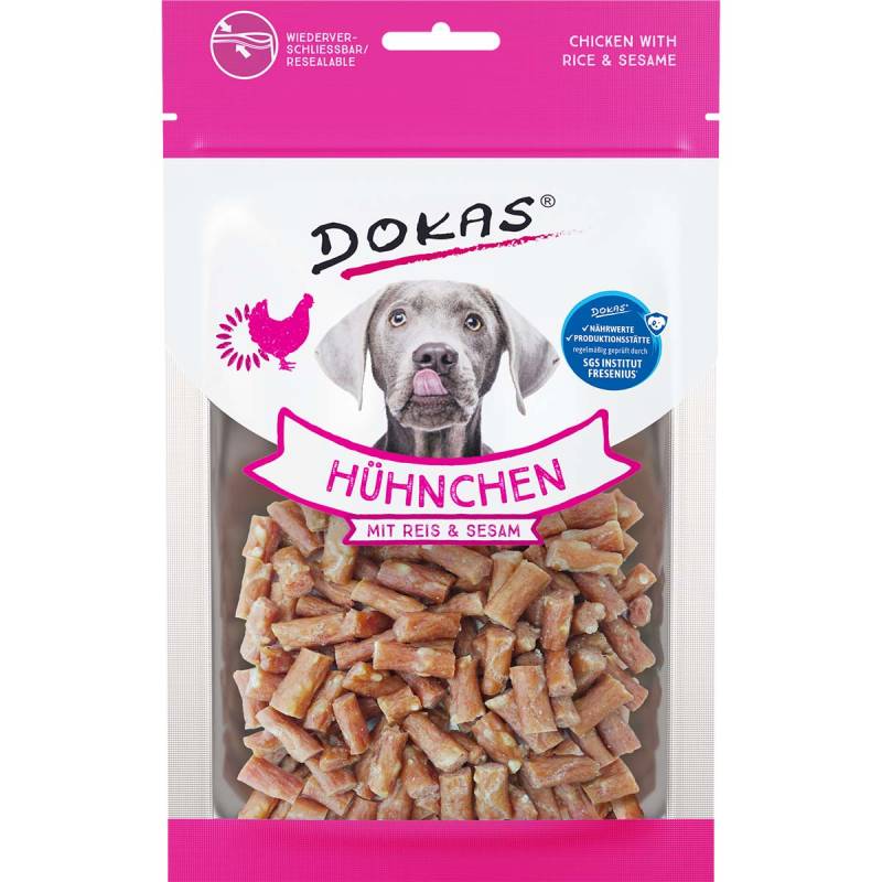 Dokas Hühnchen mit Reis & Sesam 3x70g von Dokas