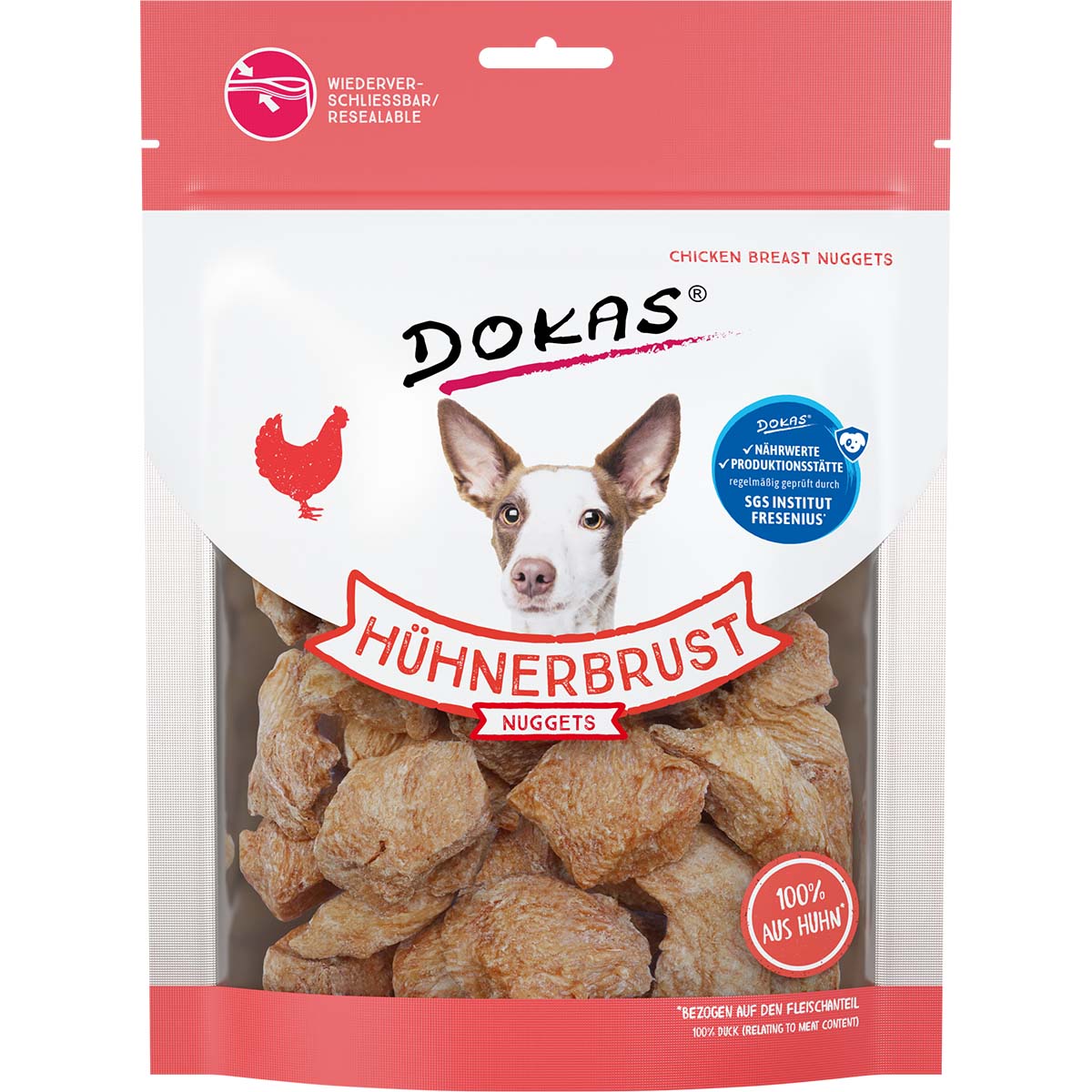 Dokas Hühnerbrust Nuggets 5x110g von Dokas