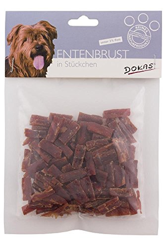 Dokas Hundesnack in Stückchen, Entenbrust 70 g von Dokas