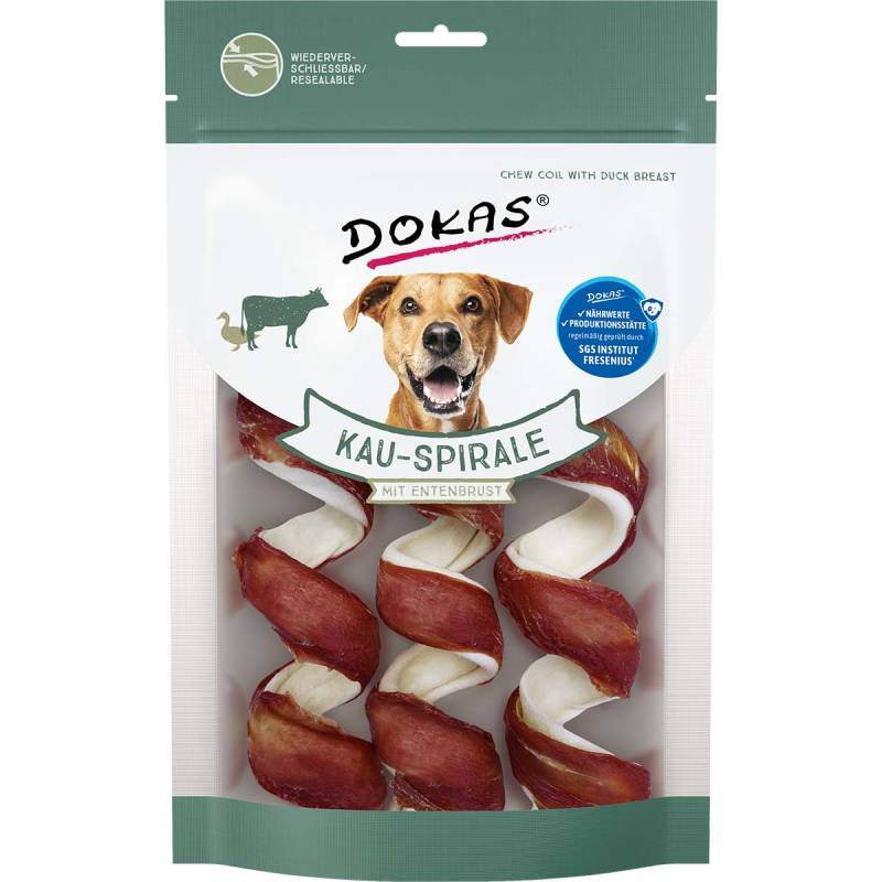 Dokas Kau-Spirale mit Entenbrust 3 St. 110g von Dokas