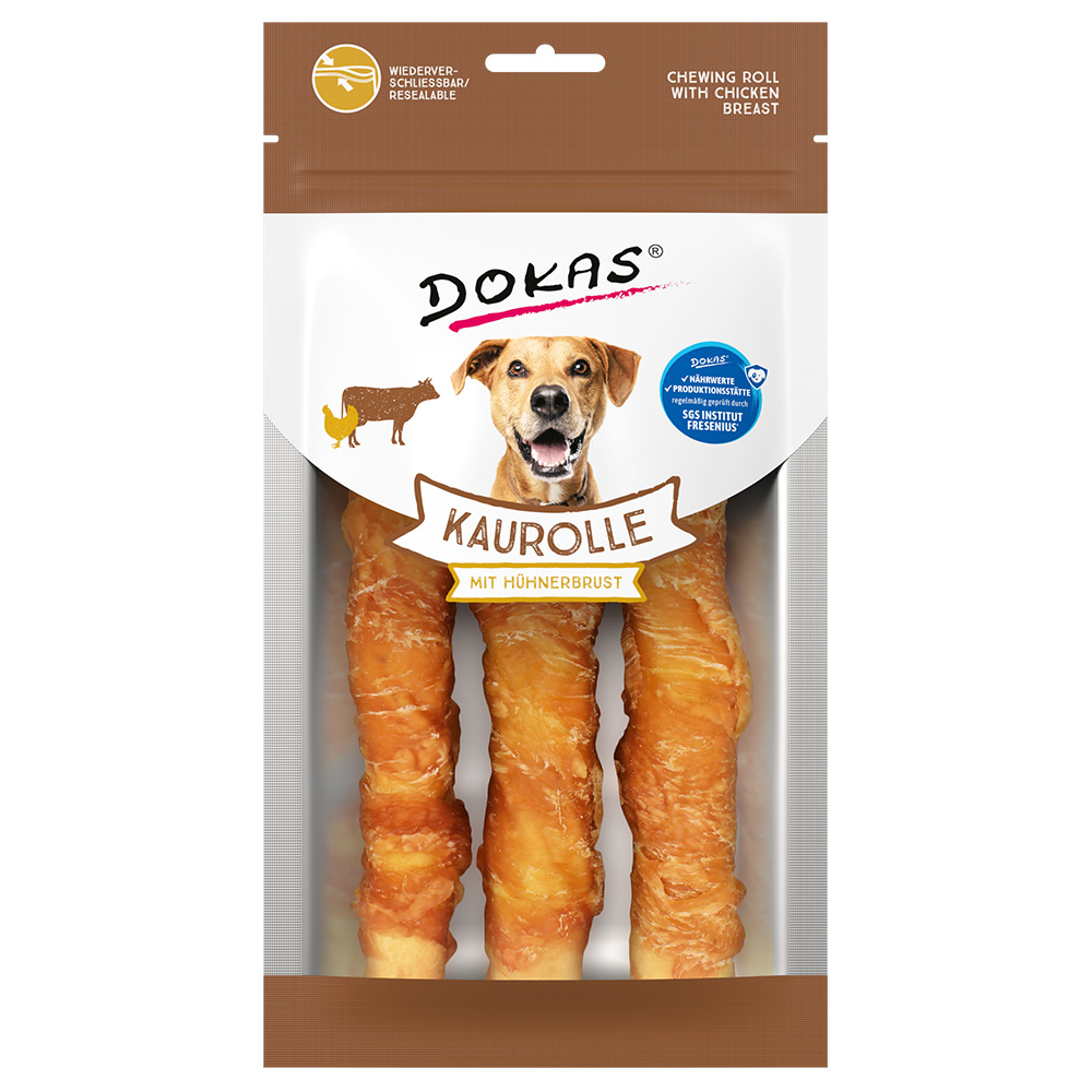 Dokas Kaurolle mit Hühnerbrust - Sparpaket: 2 x ca. 150 g von Dokas