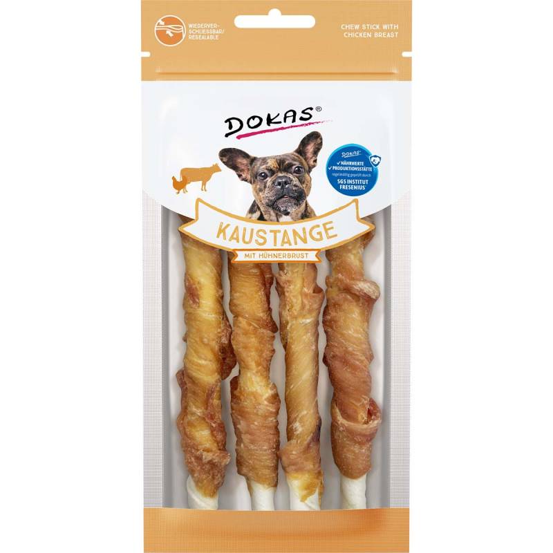 Dokas Kaustange mit Hühnerbrust 10x50g von Dokas