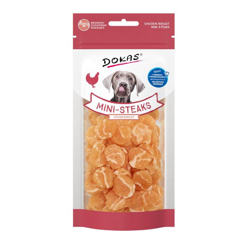 Dokas Mini-Steaks Hühnerbrust 3x50g von Dokas