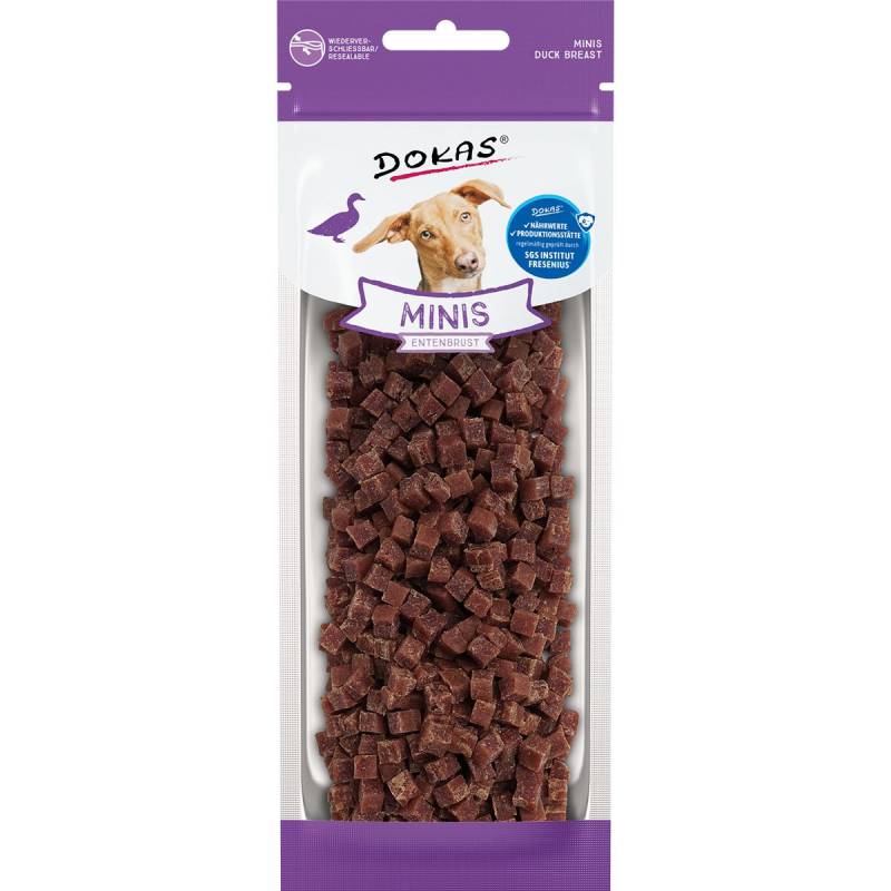 Dokas Minis Entenbrust 9x70g von Dokas