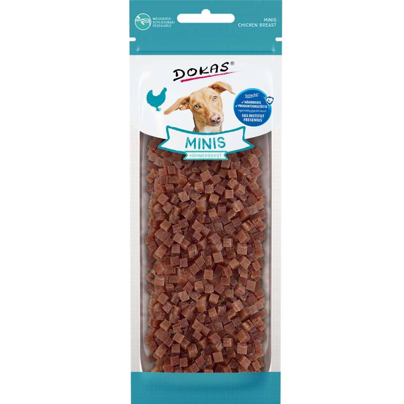 Dokas Minis Hühnerbrust 3x70g von Dokas