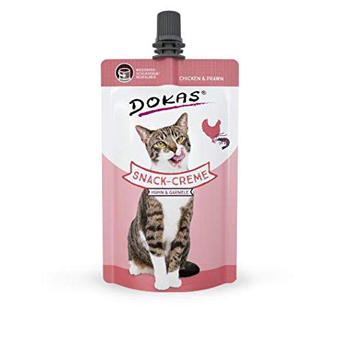 Dokas Snack-Creme Huhn & Garnele 14x 90g Katzensnack … von Dokas