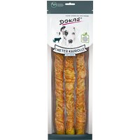 Mix-Sparpaket Dokas 1 Meter Kaurolle - 10 x 315 g (Hühnchen + Ente) von Dokas