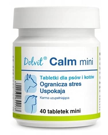 Dolfos Calm Stress für Hund und Katze (40 Mini Tabletten) von Dolfos