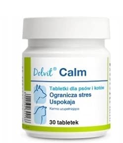 Dolfos Calm gegen Stress für Hund und Katze (30 Tabletten) von Dolfos