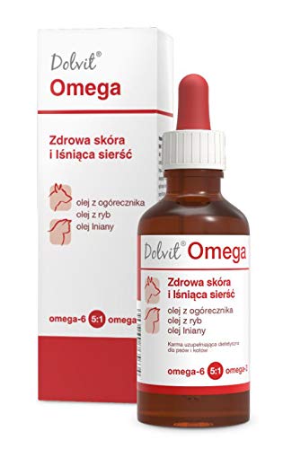 Dolfos Dolvit Omega 50ml Für Haut und Haare bei Hunden und Katzen von Dolfos