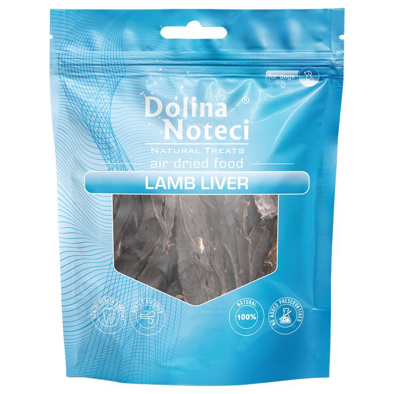 Dolina Noteci Dog Natural Treats Lammleber Sparpaket: 3 x 150 g von Dolina Noteci