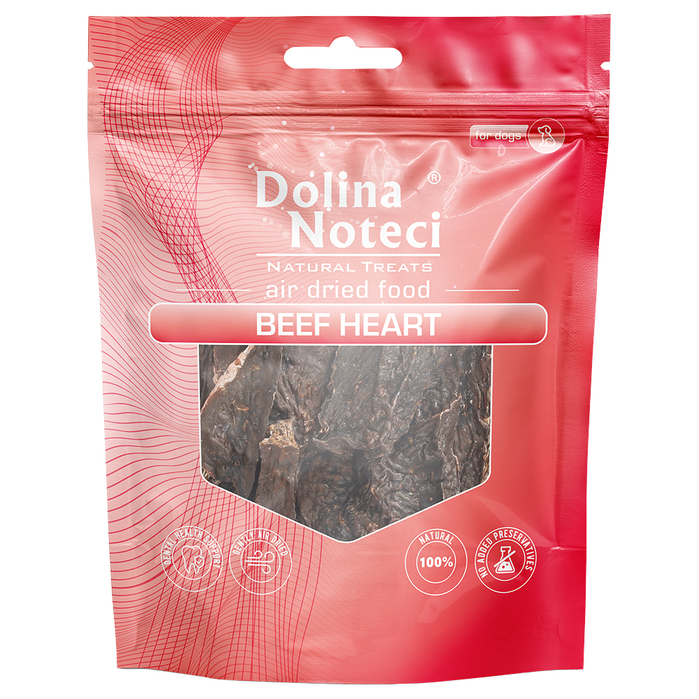 Dolina Noteci Natural Treats Rinderherz - Sparpaket: 3 x 100 g von Dolina Noteci