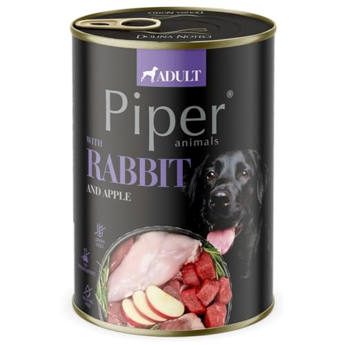 Dolina Noteci Piper Animals Rabbit and Apple Nassfutter 800g von DOLINA NOTECI