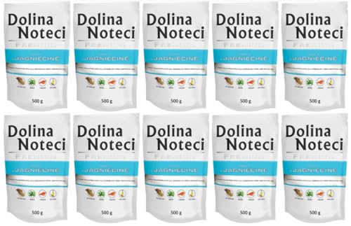 Dolina Noteci Premium Nassfutter für Hunde mit Lammfleisch Glutenfrei 10 x 500g von DOLINA NOTECI