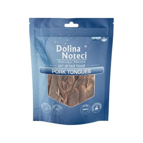 Dolina Noteci Snack für Hunde, Pork Tongues Schwein, 150 g von Dolina Noteci