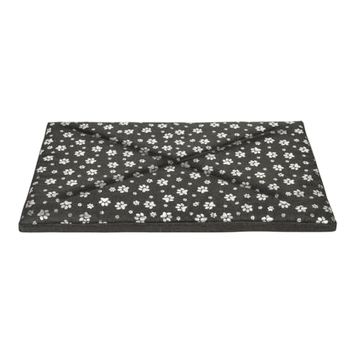 Domarex Wasserdichtes Hundebett mit Reißverschluss 70x50x5 cm – Bequemes und langlebiges Haustierbett für Hunde und Katzen - Silberne Pfoten von Domarex