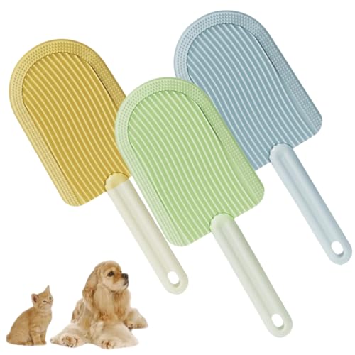 Donubiiu Cat Tongue Comb, Tongue Comb for Cats Care, Celery Pets Cat Tongue Comb, Cat Tongue Brush, Massage Combs for Cats, Cat Brush for Matted Fur (3PCS) von Donubiiu