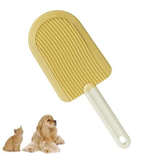 Donubiiu Cat Tongue Comb, Tongue Comb for Cats Care, Celery Pets Cat Tongue Comb, Cat Tongue Brush, Massage Combs for Cats, Cat Brush for Matted Fur (Yellow) von Donubiiu