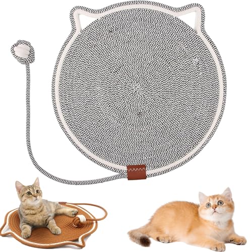 Donubiiu Celery Pets Dual Scratching Pad,Kratzmatte Katze,Mat,Cat Scratching Board,Kratzen Katze,for Claw Maintenance, Exercise, and Territory Marking (Grau,43cm) von Donubiiu