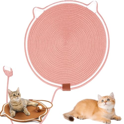 Donubiiu Celery Pets Dual Scratching Pad,Kratzmatte Katze,Mat,Cat Scratching Board,Kratzen Katze,for Claw Maintenance, Exercise, and Territory Marking (Rosa,43cm) von Donubiiu