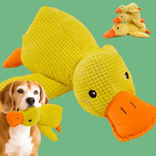 Donubiiu CuddleDuck - Die Kuschelente gegen Stress,Hunde brauchen Sicherheit – die CuddleDuck hilft ihnen, Sich geborgen zu fühlen (1 pcs) von Donubiiu