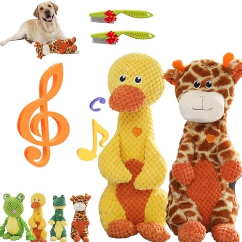 Donubiiu Powerkauer-UnzerstöRbares Hundespielzeug,Indestructible Quality for Strong Beiber Dog Toy Indestructible, UnzerstöRbares Hundespielzeug Krokodil,Ohne Quietschen (Mix f*2) von Donubiiu