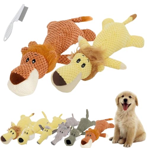 Donubiiu Wowpetsmart Invincible Chewanimals, Wowpetsmart for Heavy Chewers, Wowpetsmart Dog Chew Toys, Chewanimal - Designed for Strong Chewers (2PCS-A) von Donubiiu