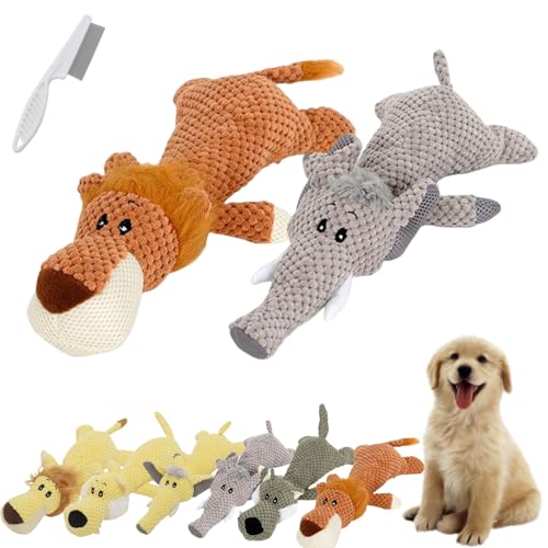 Donubiiu Wowpetsmart Invincible Chewanimals, Wowpetsmart for Heavy Chewers, Wowpetsmart Dog Chew Toys, Chewanimal - Designed for Strong Chewers (2PCS-C) von Donubiiu