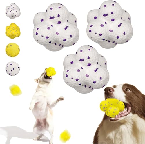 Donubiiu pfotenmond Ball-pfotenmond,Magic Ball Hund pfotenmond,pfotenmond Aktiv Ball,pfotenmond Ball für Hunde (3 PCS-B) von Donubiiu