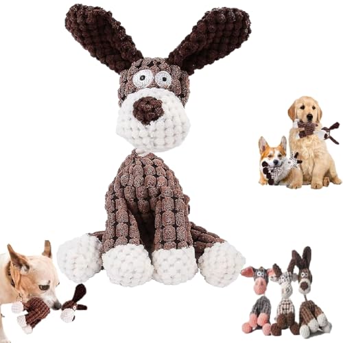 Shirem Bite Buddy, Shirem Bitebuddy, Petsrook Premium Plush Toy Dog, Petsboro Bitebuddy Dog Toy, Donkey Dog Toy Robust Plush, Stuffed Animal Plush Chew Toys with Squeakers (a 1PCS) von Donubiiu