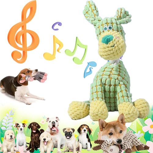 Vianys Bite Buddy, Vianys Bitebuddy, Bite Buddy Chew Toy for Dogs, Shirem Bite Buddy, Indestructible Dog Toy with Squeak, Cute Soft Resistant Dog Toys for Aggressive Chewers (Green) von Donubiiu