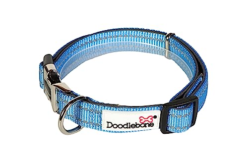 Doodlebone Gepolstertes Halsband, Kornblume, Größe 36-45 von Doodlebone