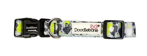 Doodlebone Hundehalsband, Neonfarben, Größe 1–2 von Doodlebone